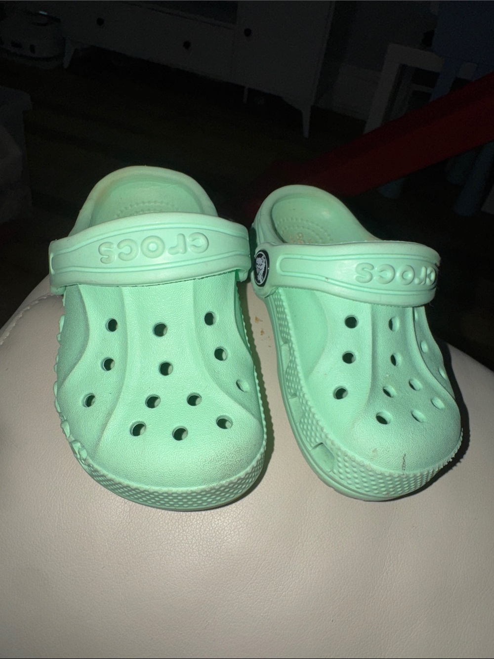 CROCS Kids Classic Clog in Mint